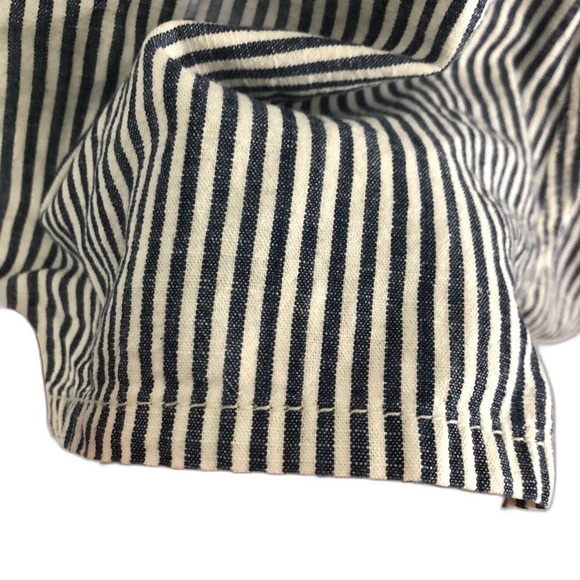 Madewell Chambray Striped Shorts NWT Size XXS - Picture 6 of 12